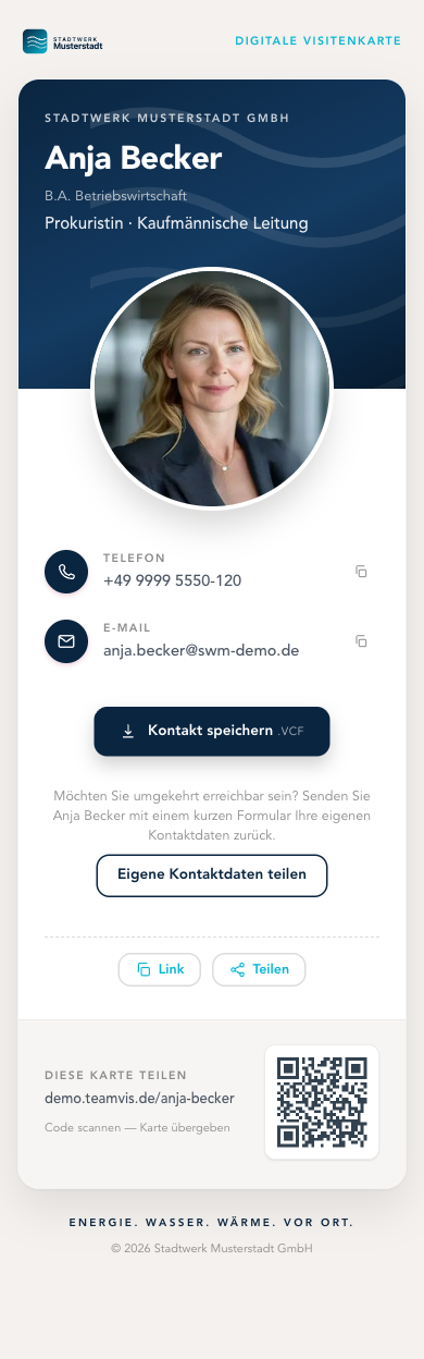 Eine Karte, die mehr kann als ein PDF.